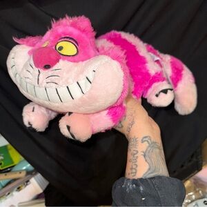 Disney Pink and White Plush Toy
